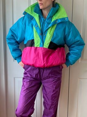1980’s Retro Bomber Ski Jacket